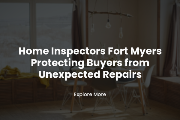 Home Inspectors Fort Myers Protecting Buyers from Unexpected Repairs