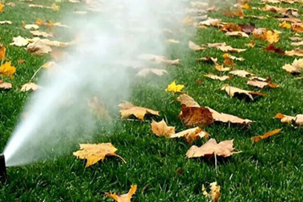 sprinkler blowout